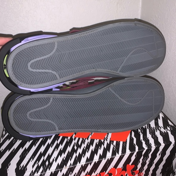 NIKE BLAZER LOW ACRONYM NIGHT MAROON SIZE 11.5M - Picture 6 of 8